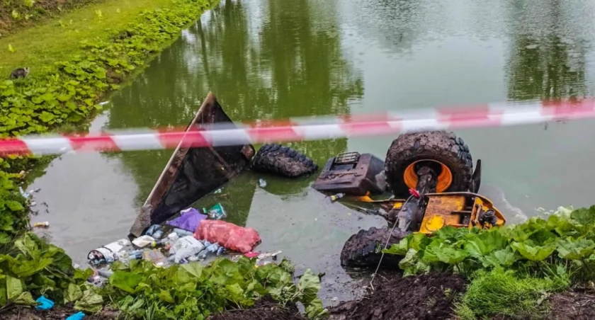 Śmiertelny wypadek w gospodarstwie rolnym w Paluzach . Zginął operator ładowarki