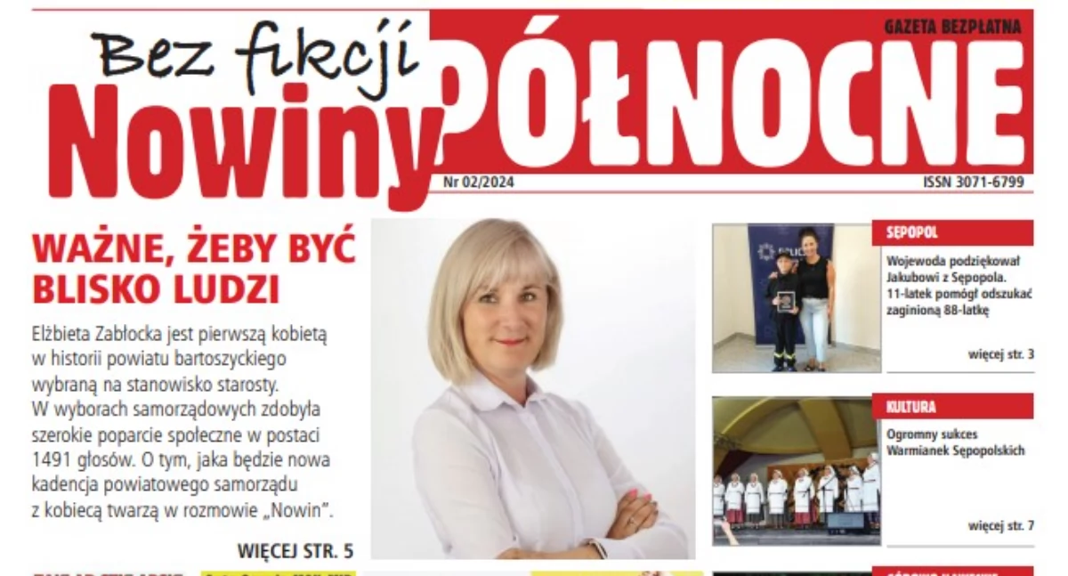 Największa gazeta regionalna - „Nowiny Północne Bez Fikcji”