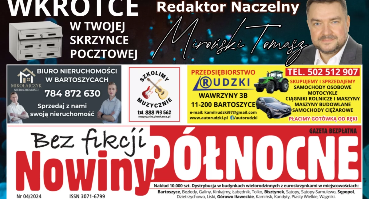 Listopadowy numer Nowin Północnych Bez Fikcji czyli Siła Wspólnoty i Pasji