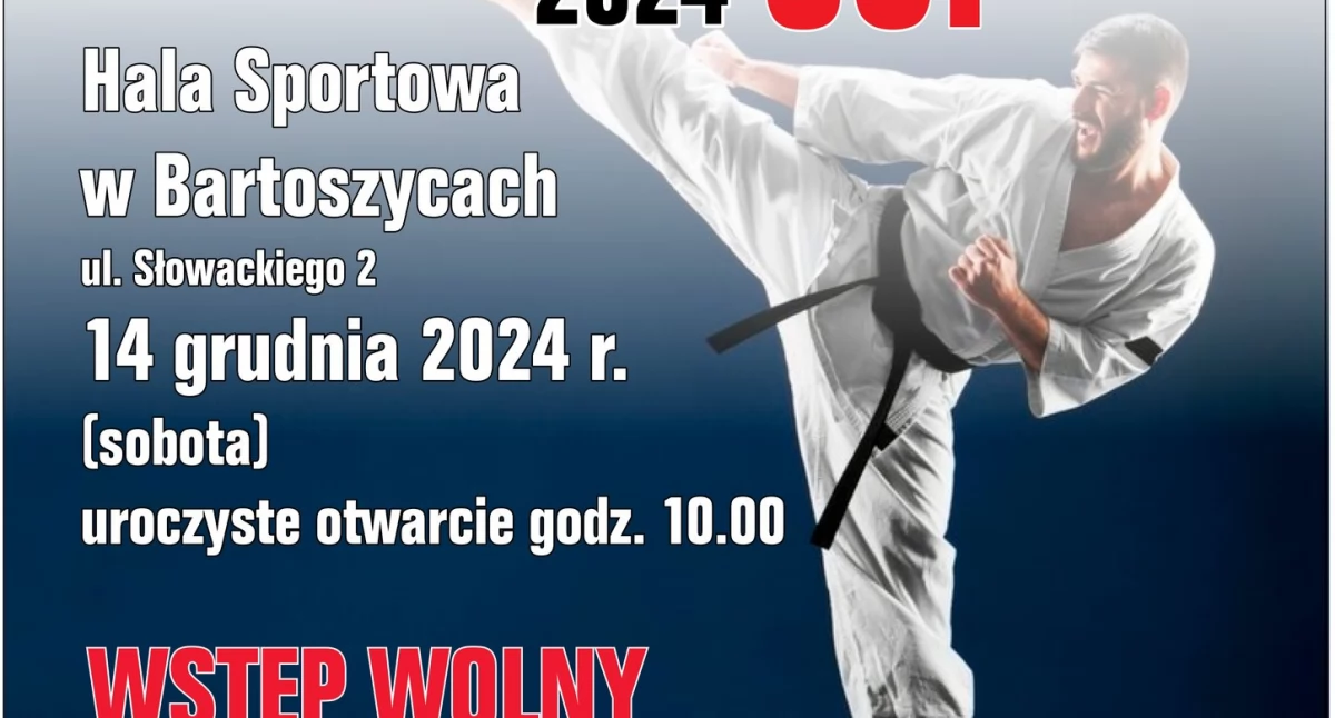 Karate w Bartoszycach: Młodzieżowy Turniej Bartoszyce Cup 2024 już wkrótce