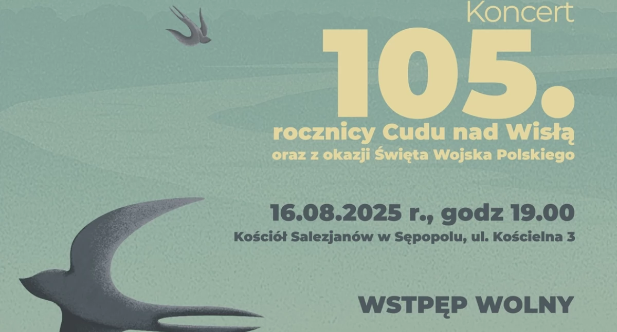Sępopol uczci rocznicę Bitwy Warszawskiej – koncert „Płyń, Wisełko” w wykonaniu Warszawskiej Orkiestry Sentymentalnej