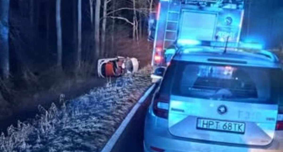 Groźny wypadek na trasie Pieszkowo–Nowa Wieś Wielka