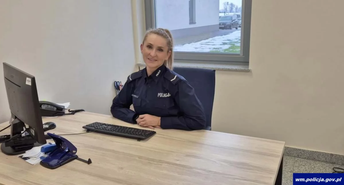 Bartoszyce. Dzielnicowa pomaga odzyskać spokój. Mieszkańcy dziękują zaangażowanej policjantce