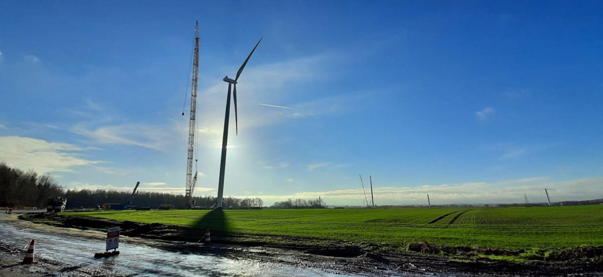 W gminie Sępopol powstaje farma wiatrowa [ZOBACZ ZDJĘCIA]