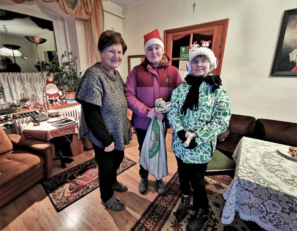 Świąteczny uśmiech dla seniora, czyli Mikołajki w Liskach