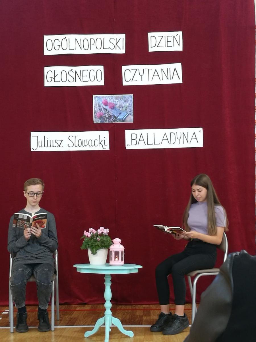 Narodowe Czytanie w sępopolskiej szkole
