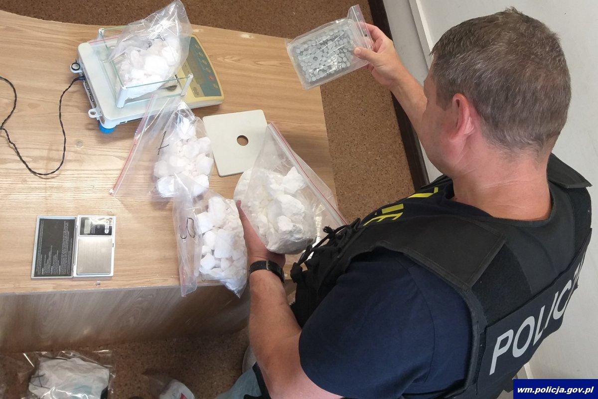 Trzy kilogramy amfetaminy, 700 tabletek ecstasy - takie 