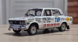 Zdjęcie przedstawia: Nowy-stary król prędkości – Polski Fiat 125p w wersji rekordowej