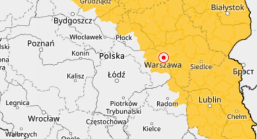 IMGW ostrzega. Trzeba zachować szczególną ostrożność 