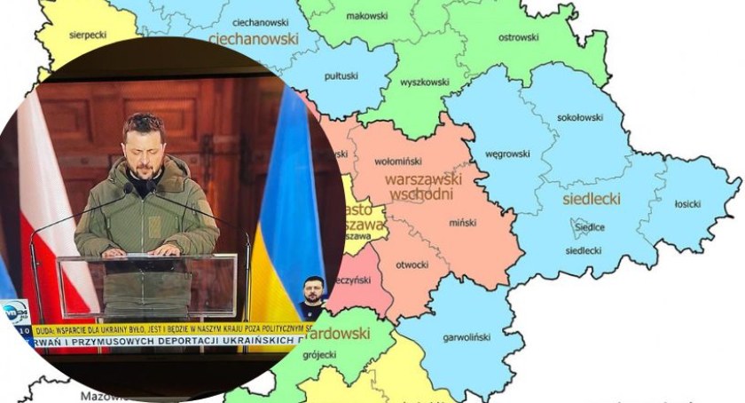 Zełenski w Warszawie: Chyle czoła tobie, Polsko! Mazowieckie nie ustaje w pomocy dla Ukraińców