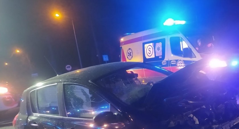 Uwaga kierowcy! Wypadek na drodze wojewódzkiej nr 618