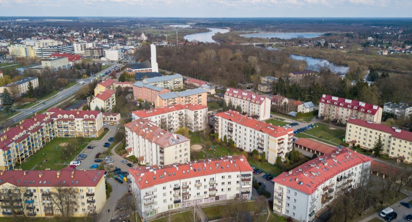 Wyszków z lotu ptaka