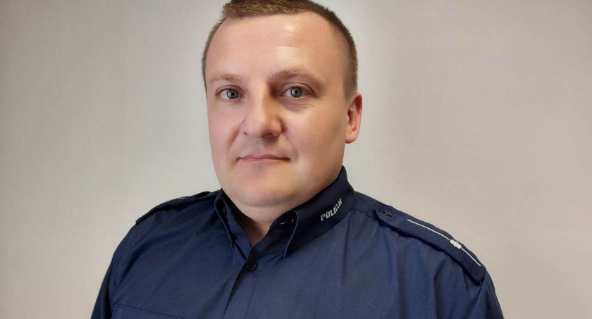 Nowy dzielnicowy gminy Somianka. To młodszy aspirant Mirosław Szumowski