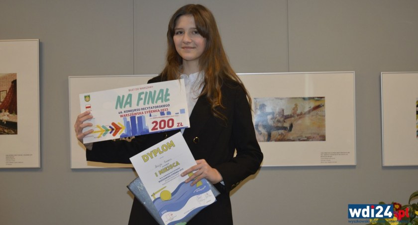 46. FINAŁ Konkursu Warszawska Syrenka: Alicja Świercz na podium!