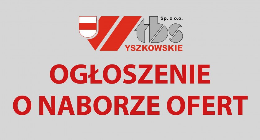 Ogłoszenie o naborze ofert