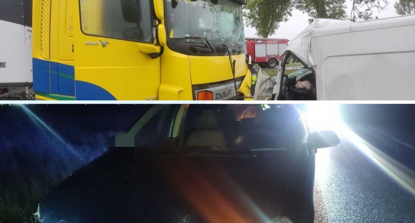 Dwa wypadki jednego dnia. I to niemal w tym samym miejscu