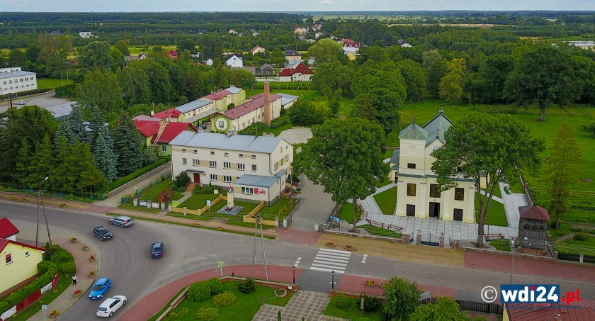 Gmina Brańszczyk z lotu ptaka