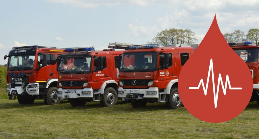 Zbiórka krwi dla wyszkowskiego strażaka. Każdy może pomóc
