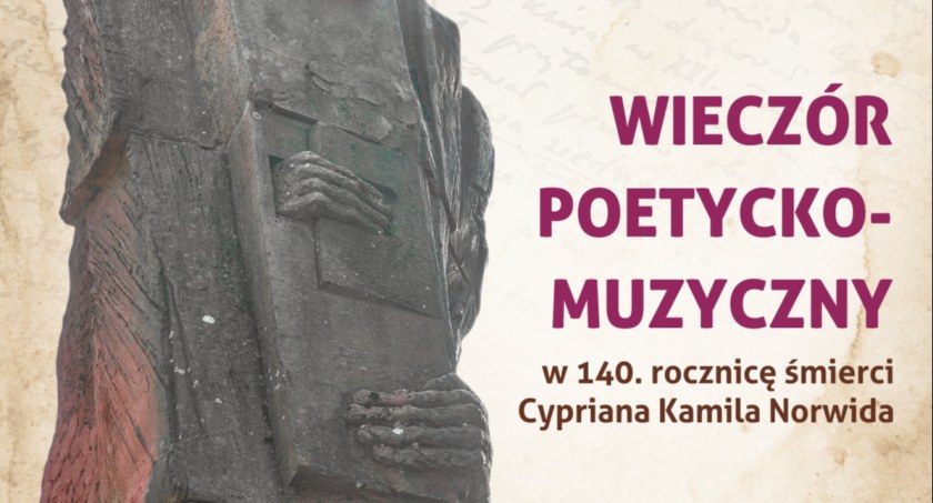 140. rocznica śmierci C.K. Norwida. Biblioteka zaprasza na wydarzenie