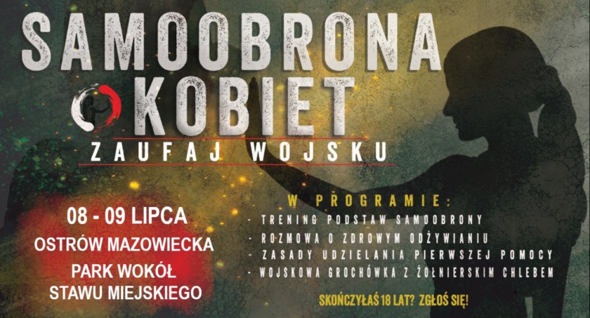 „Samoobrona kobiet – zaufaj wojsku” – ruszają zapisy na bezpłatne treningi
