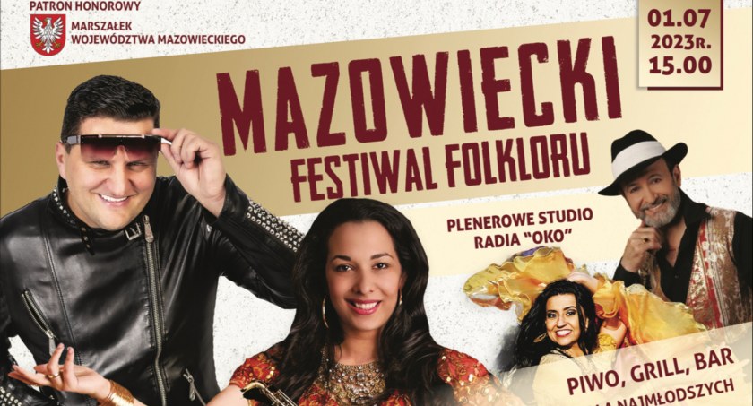 Mazowiecki Festiwal Folkloru. Koncerty, degustacje i wystawy