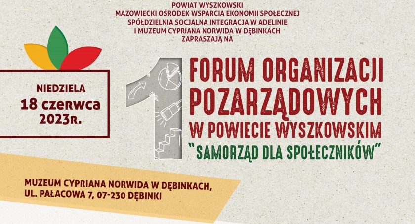 Samorząd dla społeczników. 1. Forum Organizacji Pozarządowych w powiecie 
