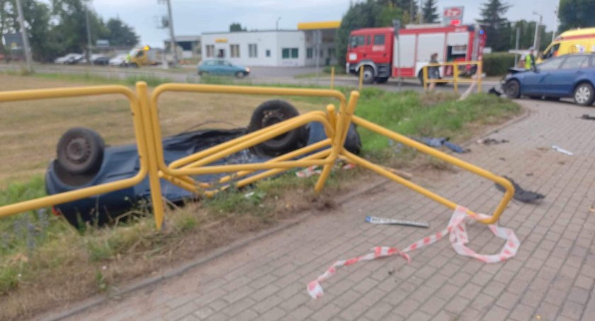 Wypadek w Woli Mystkowskiej