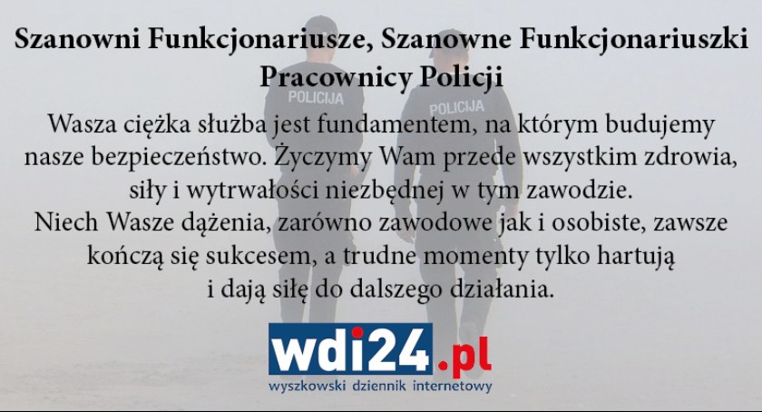 Z okazji Święta Policji