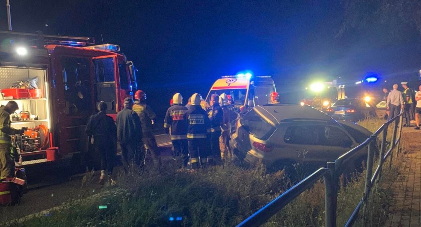 Wypadek na DK62. Są poszkodowani.