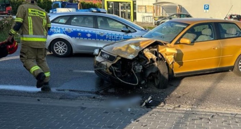 Tragiczny wypadek w Wyszkowie. Nie żyje motocyklista
