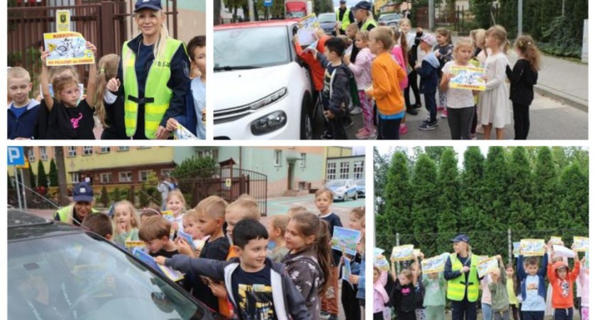 Wspólna akcja policji i uczniów. Mieli do kierowców ważny apel 