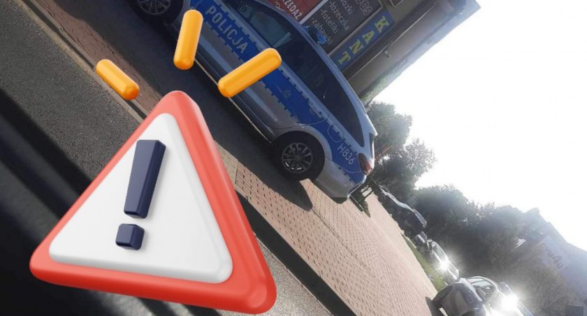 Wypadek przy torach. 3 radiowozy i karetka