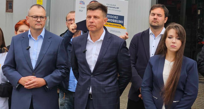 Wyszków odwiedził Ryszard Petru. To w ramach akcji tysiąca spotkań z wyborcami 