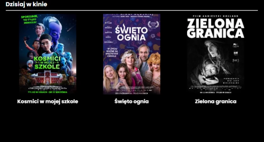 A może by tak wybrać się do kina? U nas znajdziesz repertuar!