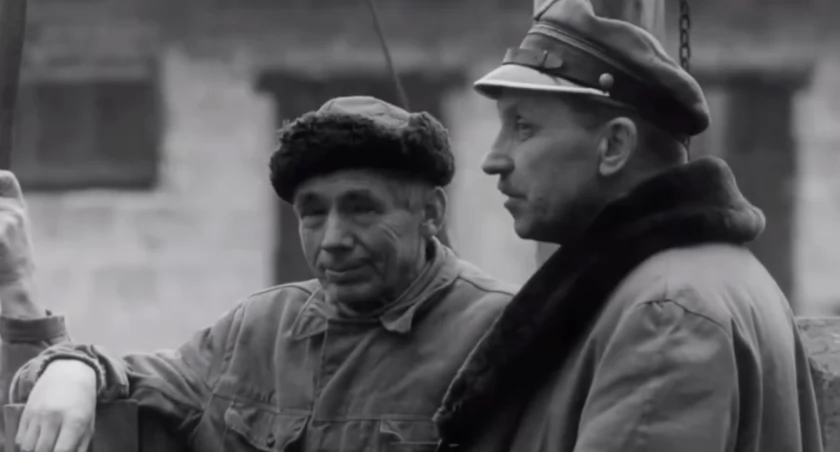 Krótki wywiad z nadleśniczym. Archiwalny film z Puszczy Białej
