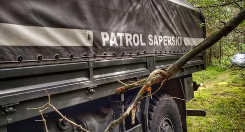 Prace saperskie. Zakaz wstępu do lasu [Mapka]