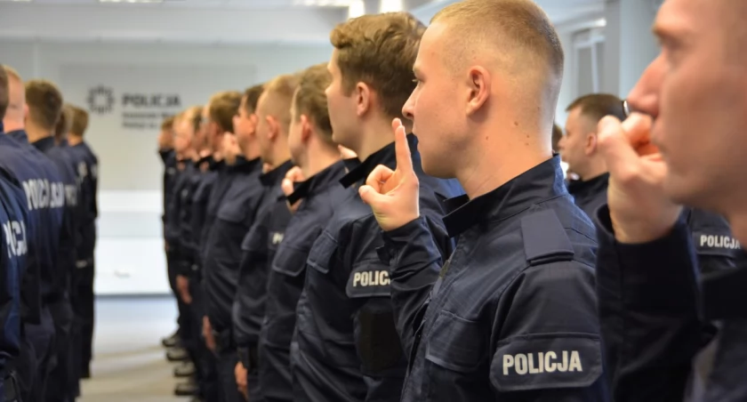 Szeregi Policji zasilili kolejni stróże prawa. Troje z nich trafi do Wyszkowa