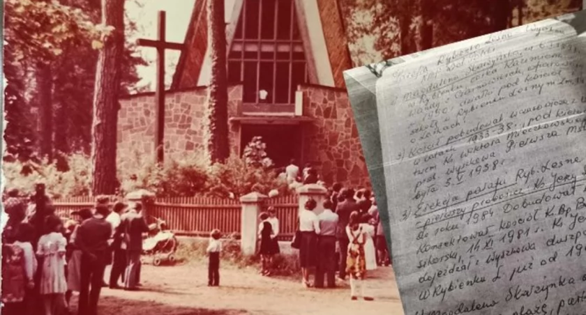 Parafia w Rybienku Leśnym poszukuje autora ciekawego dokumentu 