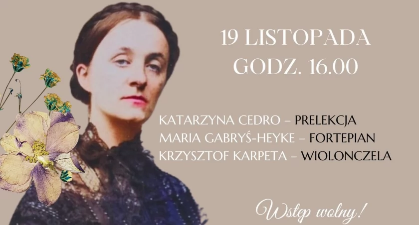 Prelekcja i koncert w Muzeum Norwida. Uczczą pamięć Jadwigi Zamoyskiej 