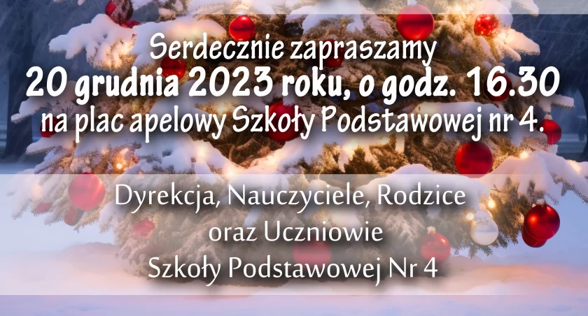 Zaproszenie na Jasełka Plenerowe