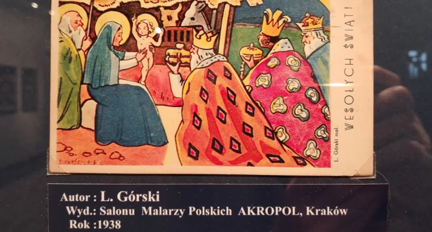 Pokłon Trzech Króli. Wystawa pocztówek z lat 1909 - 1980 Mariana Sołobodowskiego