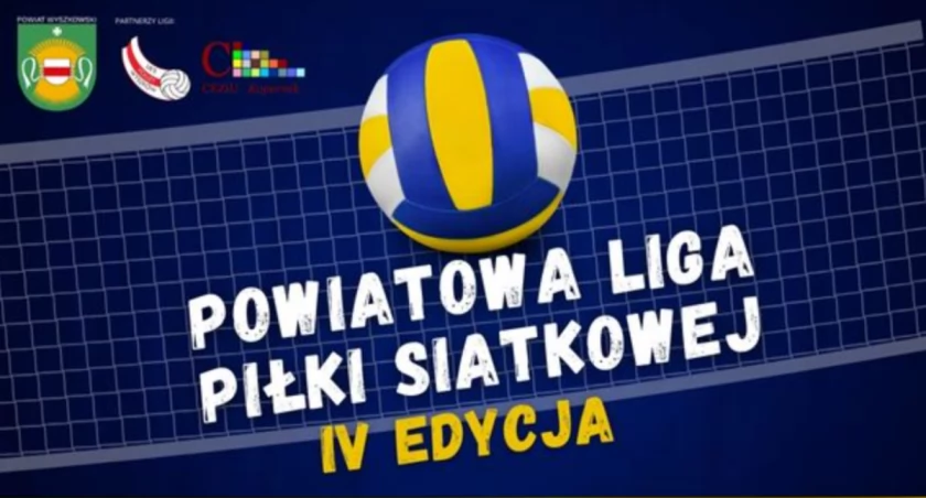 V edycja Powiatowej Ligi Piłki Siatkowej. Zapisy - czas START!