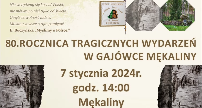 Obchody 80. rocznicy tragicznych wydarzeń w Mękalinach