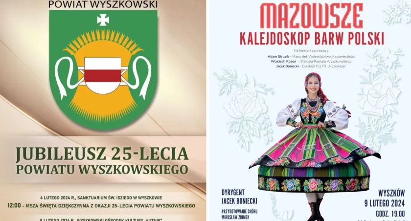 25 lat Powiatu Wyszkowskiego. Plan obchodów jubileuszu