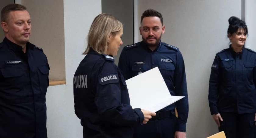 Damian Wroczyński opuścił KPP w Wyszkowie. Został rzecznikiem CSP