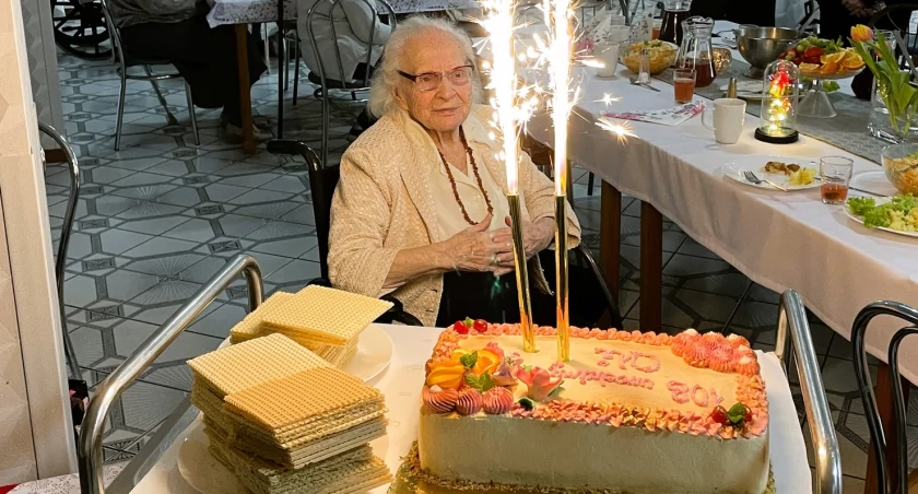 108. urodziny Aleksandry Wodzyńskiej! Najstarszej mieszkanki gminy Brańszczyk