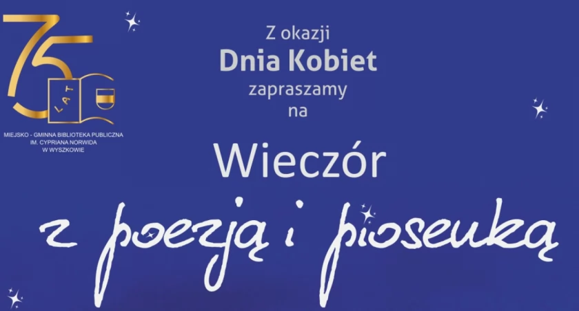 Wieczór z poezją i piosenką na Dzień Kobiet 