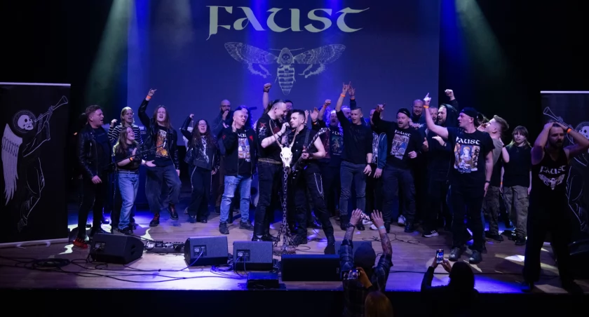 Ostre brzmienia na scenie HUTNIKA. Tak zespół FAUST obchodził swoje 25-lecie