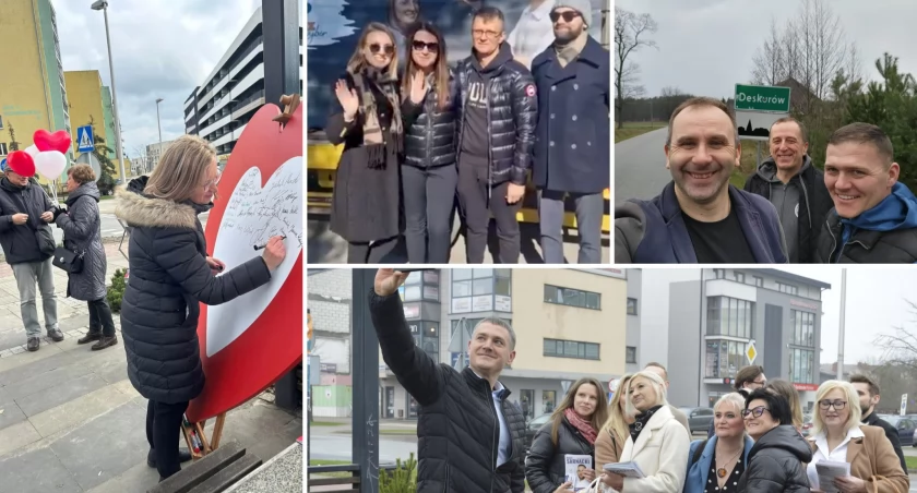 Wyborcze tournée. Kandydaci w weekend nie próżnowali