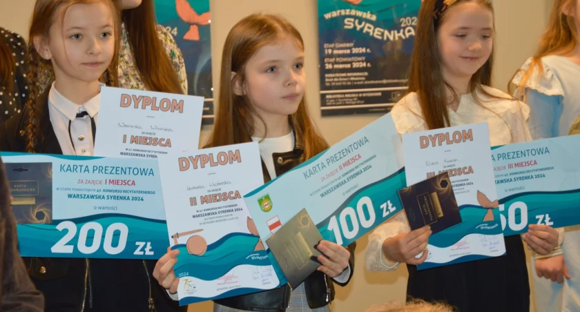 Konkurs WARSZAWSKA SYRENKA za nami. Oto najlepsi RECYTATORZY w powiecie